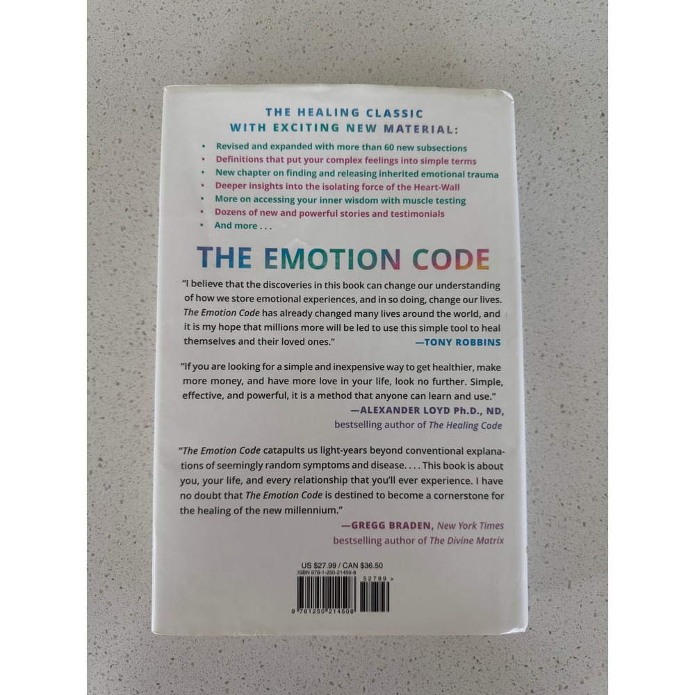 The Emotion Code Dr Bradley Nelson Updated Expanded Paperback Self Help Book - Picture 2 of 2